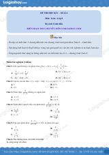 Đề thi học kì 1 Toán 8 - Đề số 4 - Cánh diều